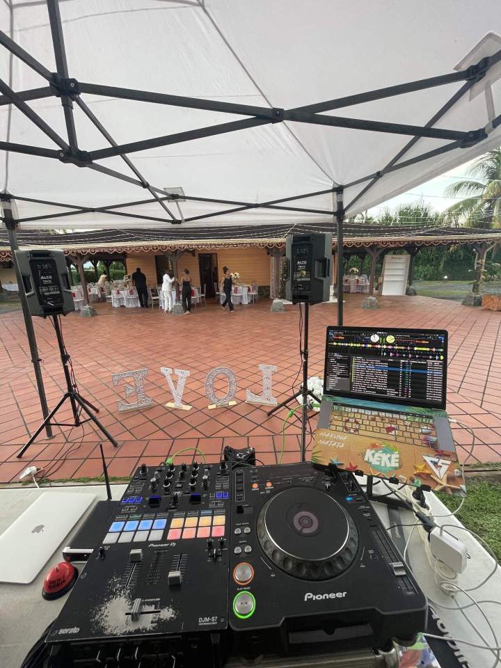 Prestation mariage DJ + sonorisation