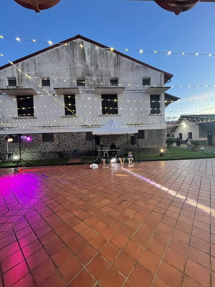 Prestation jeu de lumière