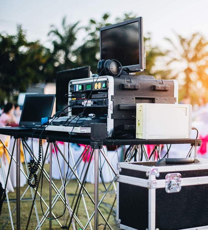 Un matériel de haute qualité pour garantir le succès de votre événement